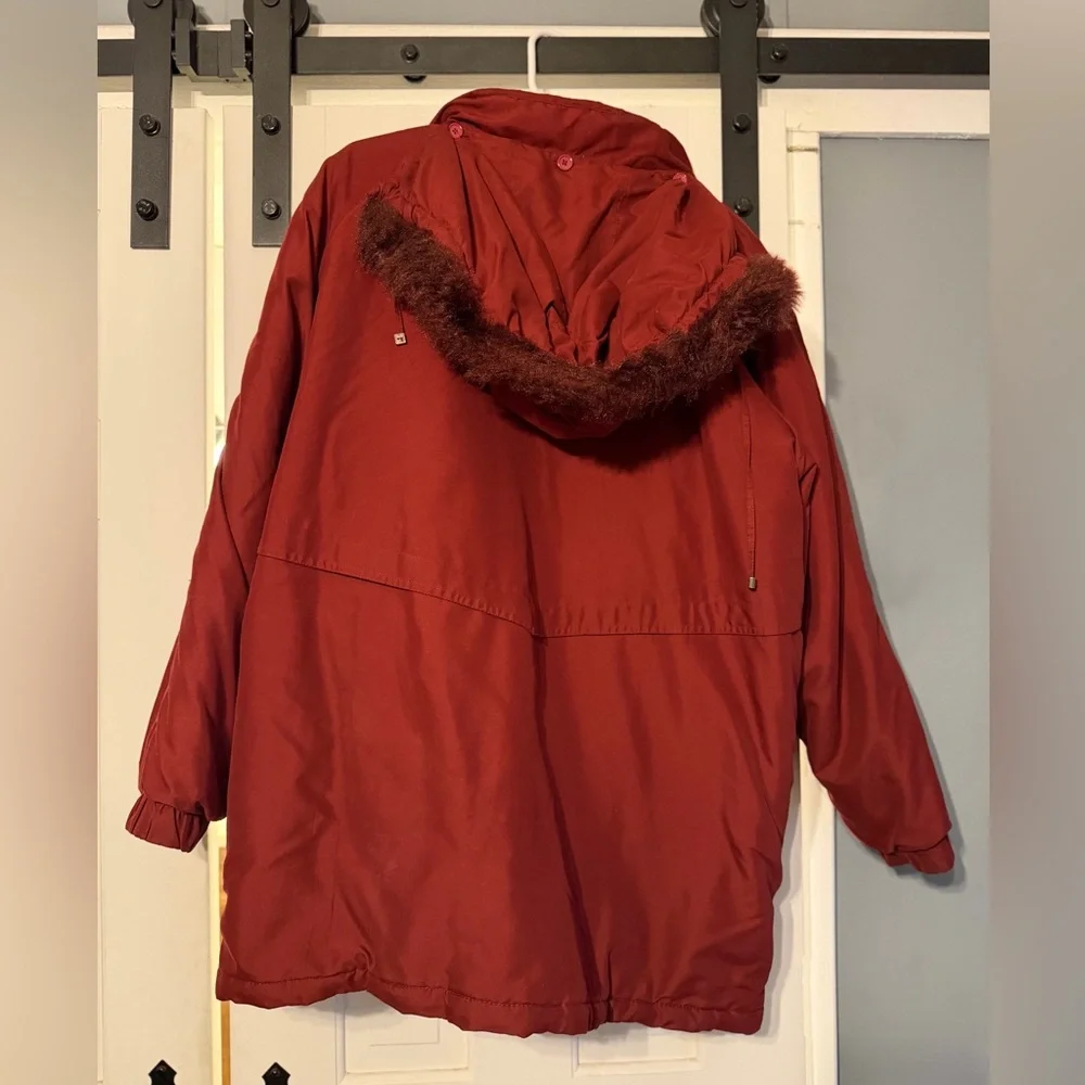 Red Puffer Jacket - Picture 3 of 3